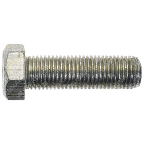 Boulon ressort avec écrou 3/8'' pas 1,00 mm longueur 32 mm pour fraise à neige MAORI - 052316