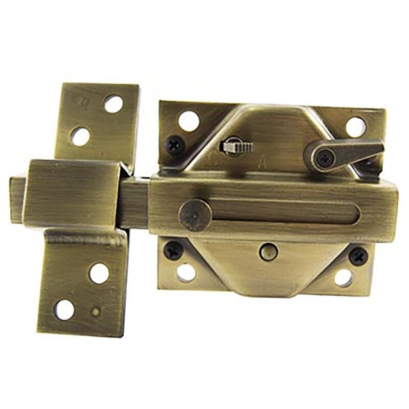 Serrure de sécurité 2830-85MM laiton plaqué 5 ll