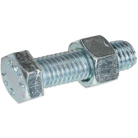 Boulon tête hexagonale acier 8.8, 16x100mm boîte de 25 pièces