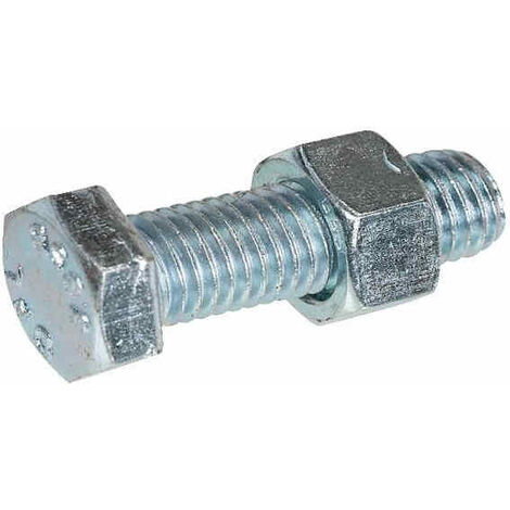 Boulon tête hexagonale acier 8.8, 16x50mm boîte de 50 pièces