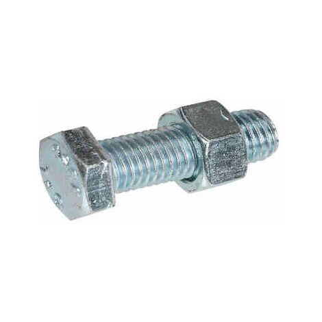 Boulon tête hexagonale acier 8.8, 8x90mm boîte de 100 pièces