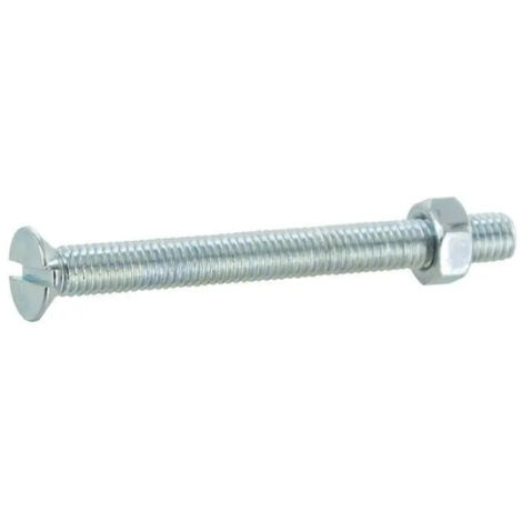 Boulon Tf Acier Zingué 4x40 Sachet 13 Pce - Vynex