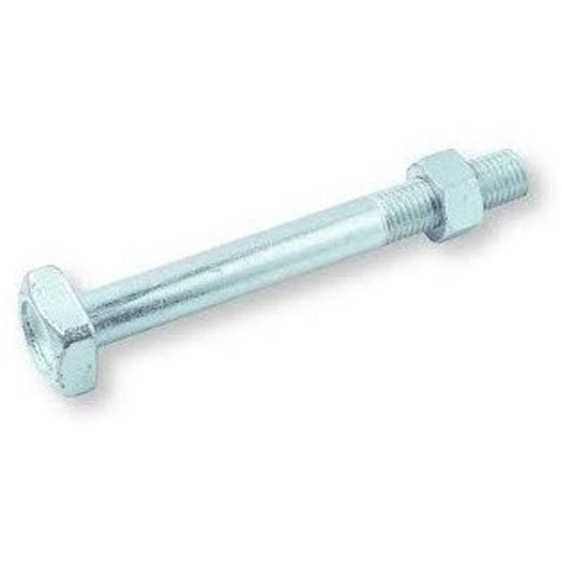 Boulon (vendu avec Ecrou) M18X225 Tête carrée 32X32X13 Classe 4.8 Acier zingué-10 pièces