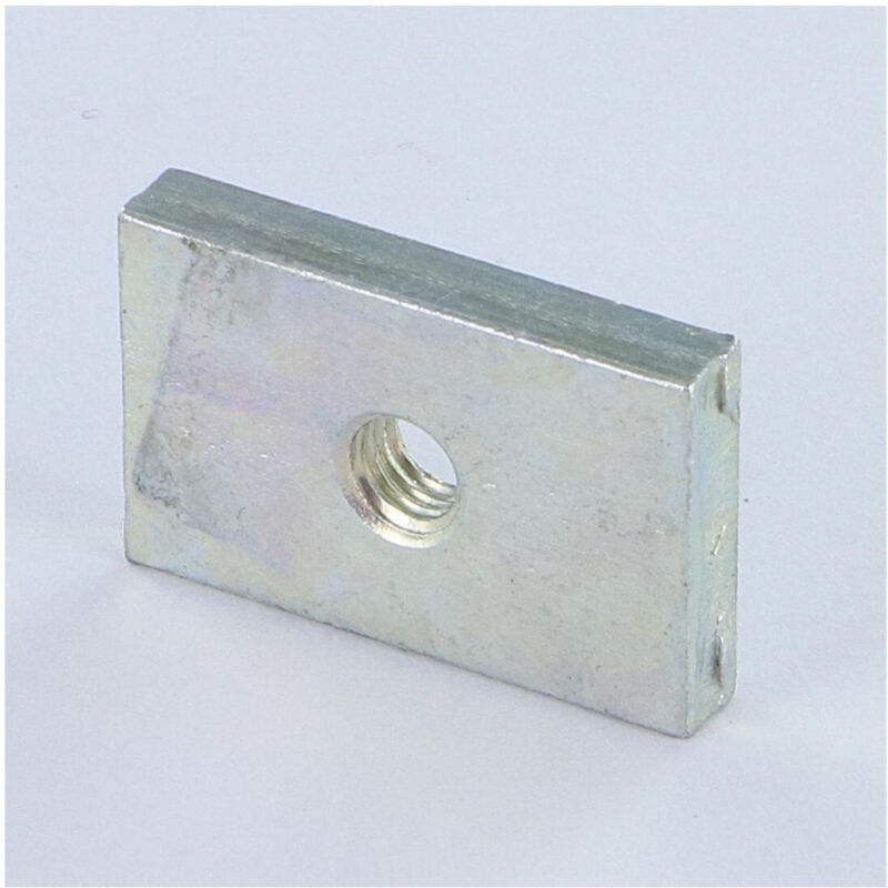 Vis Express - Ecrou Rectangulaire M6 30X25X5 Acier zingué-200 pièces