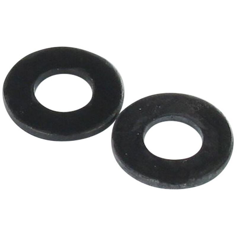 Rondelle Plate M6X14X1.2 m Acier zingué noir-2000 pièces