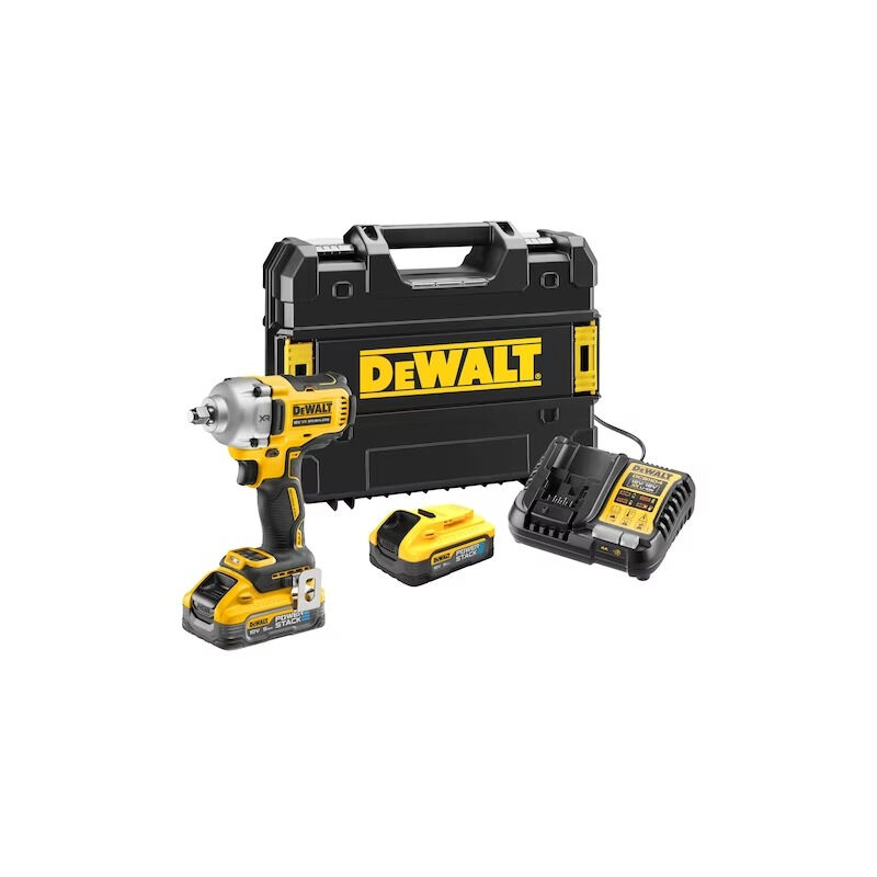 Boulonneuse 12” XR 18V DEWALT 5Ah Li Ion Brushless 812 Nm Jonc de Sécurité DCF891H2T QW