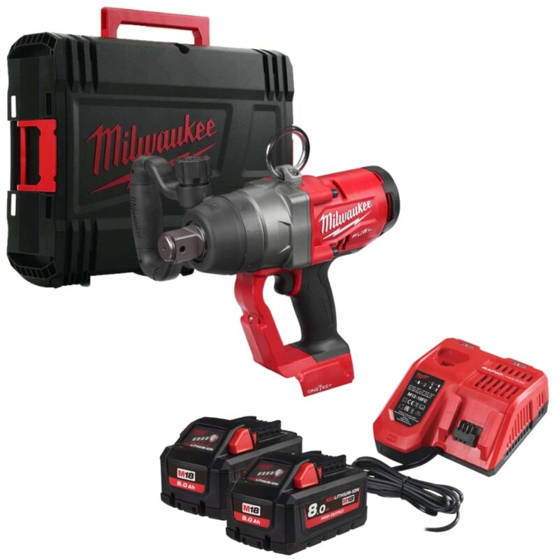 Milwaukee - Boulonneuse 1″ M18 fuel™ one-key™ fixation O'Ring