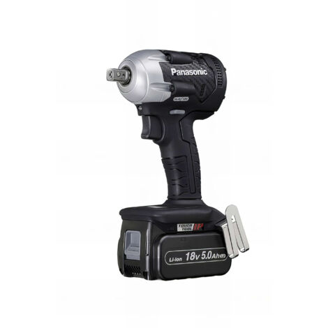 Boulonneuse à chocs 1/2" 280 Nm sans fil 18V 5,0 Ah Li-ion Panasonic - EY75A8LJ2G - Alsafix
