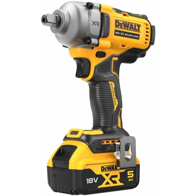 Outillage - Boulonneuse à choc sans fil 18V avec 2 batteries xr 5 Ah, 813 Nm DCF892P2T - Dewalt