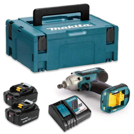 Boulonneuse à chocs 18V 1/2" 190 Nm (2x4,0 Ah) en MAKPAC- MAKITA DTW190RMJ