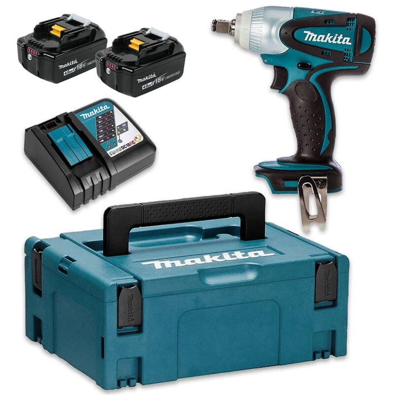 Clé à Chocs MAKITA DTW251RMJ (2 x 4,0 Ah DC18RC MAKPAC 2)