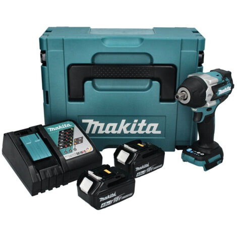 Boulonneuse à chocs 18V LXT 700 Nm 1/2" (2x4,0 Ah) en MAKPAC - MAKITA DTW701RMJ