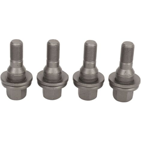 Boulons de roue hexagonaux de 17mm, 4 pièces, écrous de pneu 003549817, goujons de remplacement pour Peugeot 206 207 208 308 407 1007