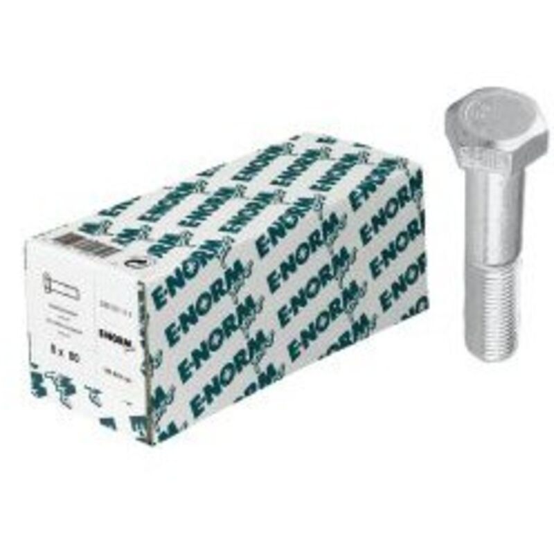 Boulons din 931 8.8 hdg M10x75 hp E-normpro Par 50)