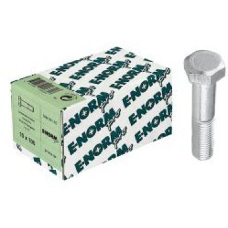 Boulons din 931 acier inoxydable A2 M10x120 hp E-normpro Par 25)