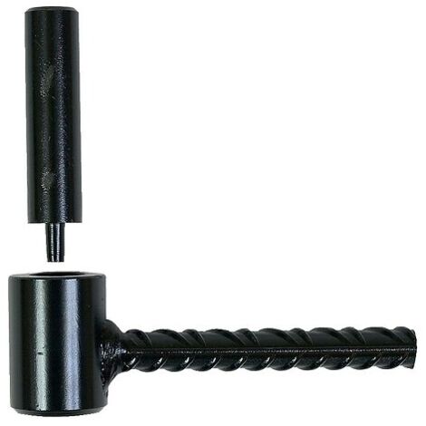 Boulons tête ronde collet carré 6 x 40 mm finition noir pour volets aluminium et PVC boîte de 25 - TORBEL INDUSTRIE