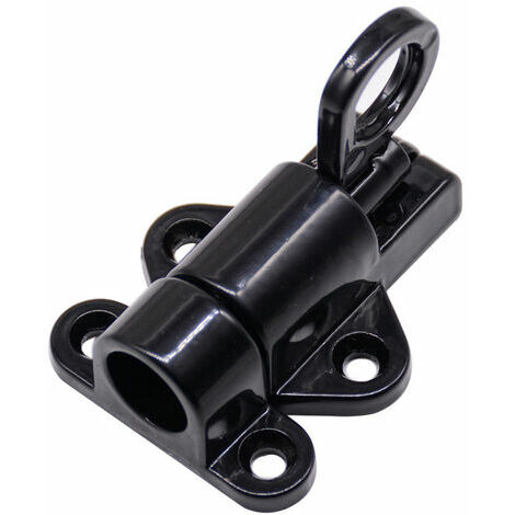Bounce Chiusura per Porta 2PCS Chiusura Automatica per Porta Chiusura Automatica a Molla Chiusura per Porta con Viti Chiusura per Porta per Armadi da Cucina Camera da Letto (Nero)