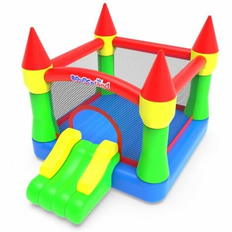 Bounceland Inflatable Bouncy Castle with Blower - Classic Castle Bouncer