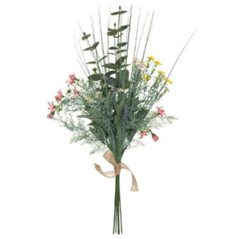 Bouquet Artificiel "Eucalyptus & Bucolique" 66cm Vert