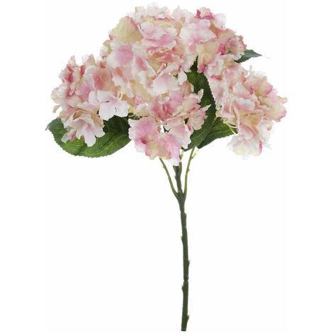 Confezione da 12 mazzi di ortensie con tocco naturale 42 cm con fiori Ø20  cm in colore lilla
