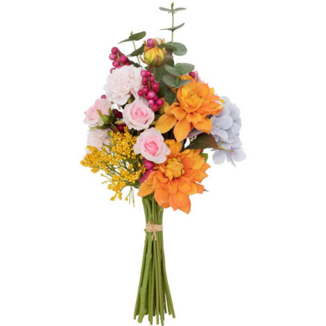 Bouquet de Fleurs Artificielles "Hortensia" 53cm Multicolore