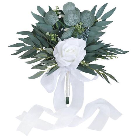 Bouquet de fleurs artificielles, simulation, composition florale de mariage à main