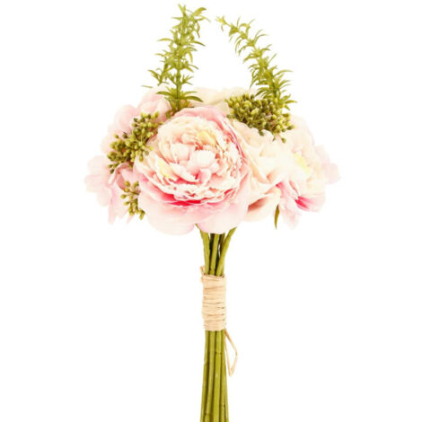 Bouquet de Fleurs "Celia" 35cm Rose