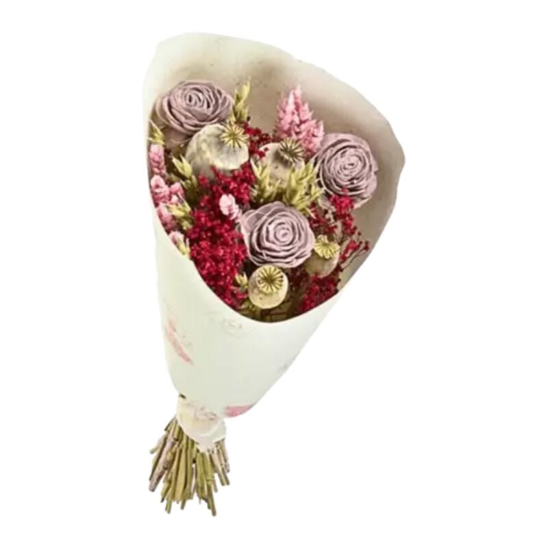 Bouquet de fleurs séchées Pink Pastel 50 cm