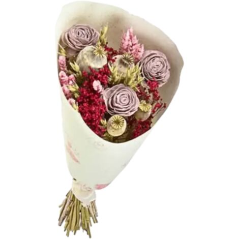 Bouquet de fleurs séchées Pink Pastel 50 cm