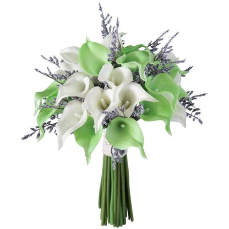 Bouquet de mariée artificiel, composition florale pour la décoration de la maison et de la fête de mariage.