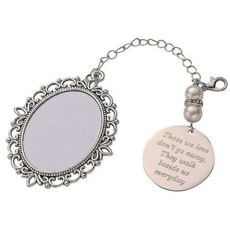 Bouquet de mariée Photo Charm Pendentif personnalisé Bouquet de mariage Mémoire Charme