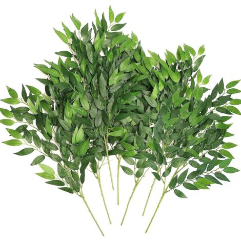 bouquet De Verdure 2pcs, Dcoration De Bouquet, Dcoration De Couronne De Mariage, Dcoration De Jardin Extrieur, Verdure Artificielle, Dcoration De