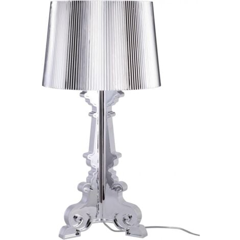 Bour Table Lamp  - Metallic Model Silver