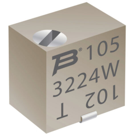 Bourns 3224W-1-501E  Cermet-Trimmer  linear 0.25 W 500 Ω 4320 °  1 St.