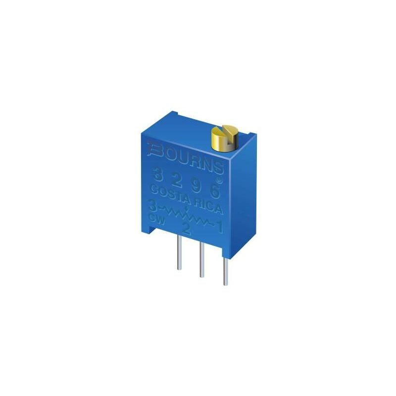 3296Y-1-204LF Trimmer Cermet linéaire 0.5 w 200 kΩ 9 ° 1 pc(s) R085982 - Bourns