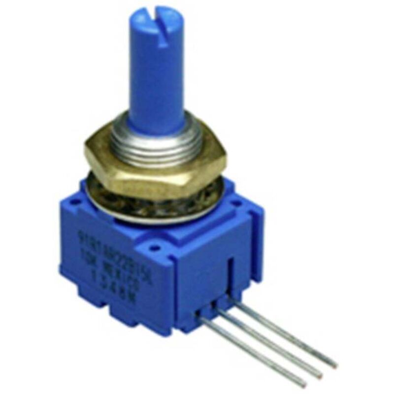 Bourns 91A1A-B28-B23L Rotary Potentiometer Plastic film 1W 500kO 1pc