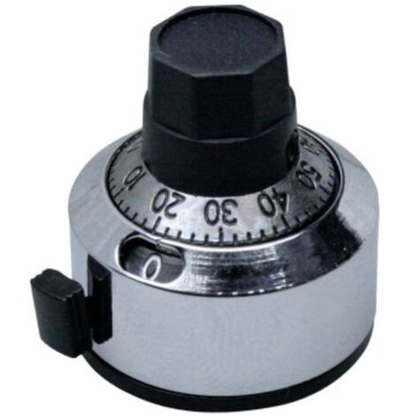 Bourns H-23-6A Tête de bouton de réglage noir (Ø x H) 22.2 mm x 21.3 mm 1 pc(s)