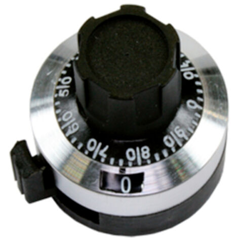 Bourns H-516-6A  Einstellknopf  Schwarz (Ø x H) 22.8 mm x 24.8 mm 1 St.