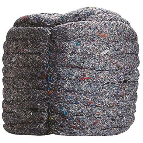 Bourrelet de coton 7 kg – Isolation thermique tuyauteries 35 mm – Longueur 80 mètres – Fibres textiles recyclées – Kaimann France Sa