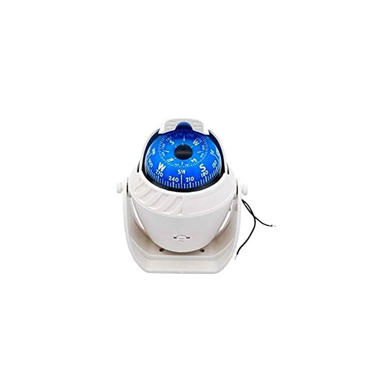 Boussole de navigation électronique pour voiture bateau marine militaire LED lumière rouge boussole rotative pour camping randonnée alpinisme