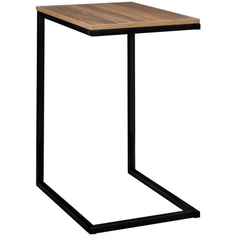 5five Simply Smart - Bout de canapé aliaj effet bois foncé - 5five