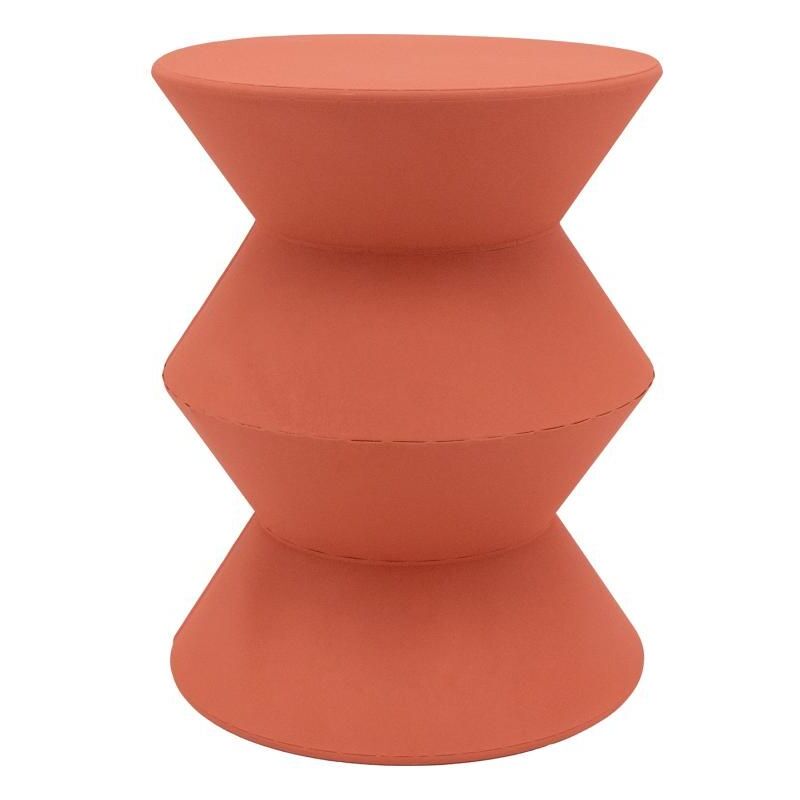 Bout de canapé en métal ZigZag