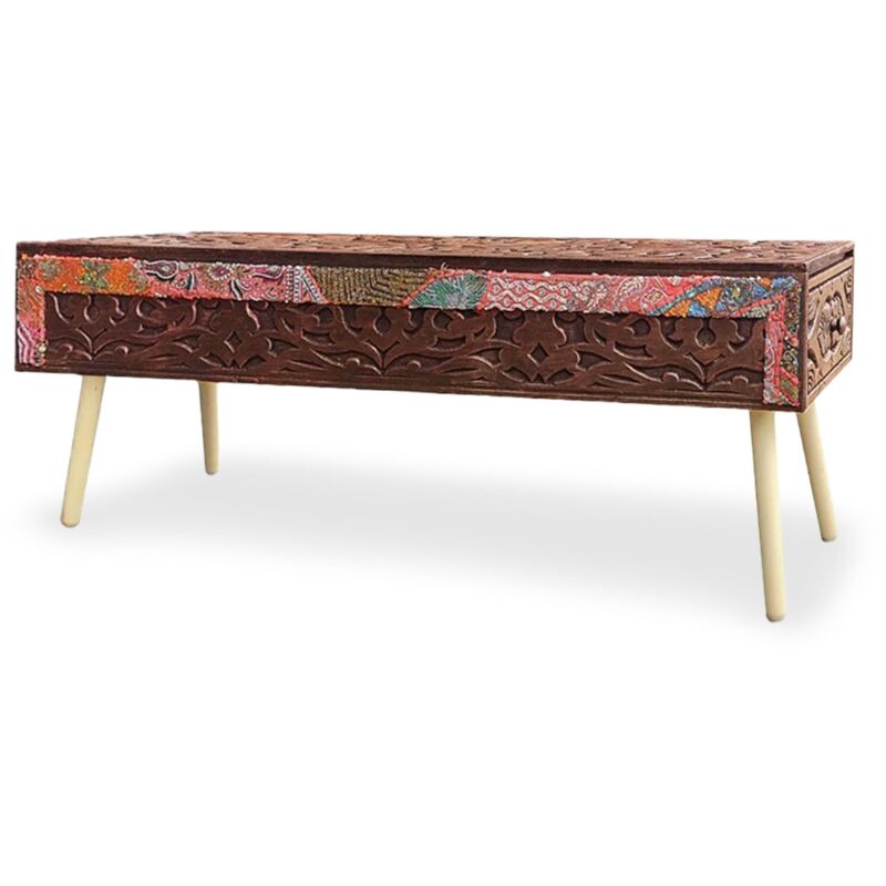 Cotecosy - Bout de lit Jadida Cuivre et Tissu