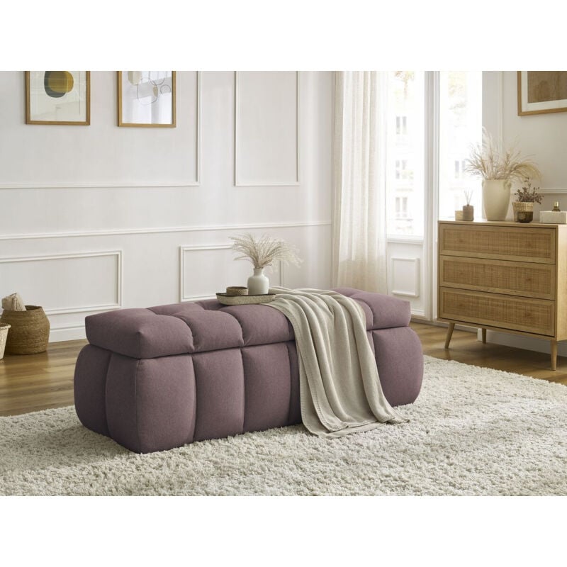 Bout de lit mont-blanc 140 Rose - Bobochic