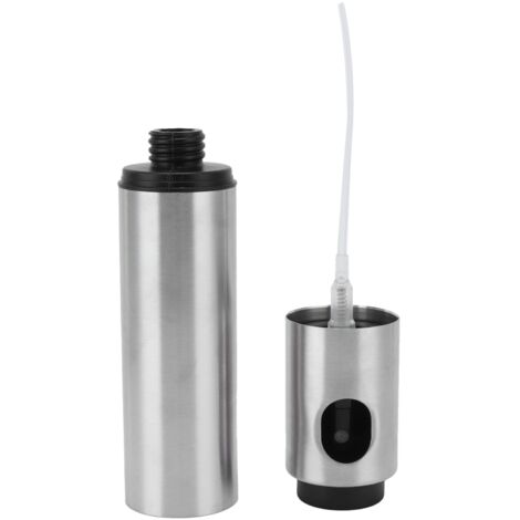 Bouteille à huile en acier inoxydable pour BBQ et cuisine, distributeur d'huile pratique