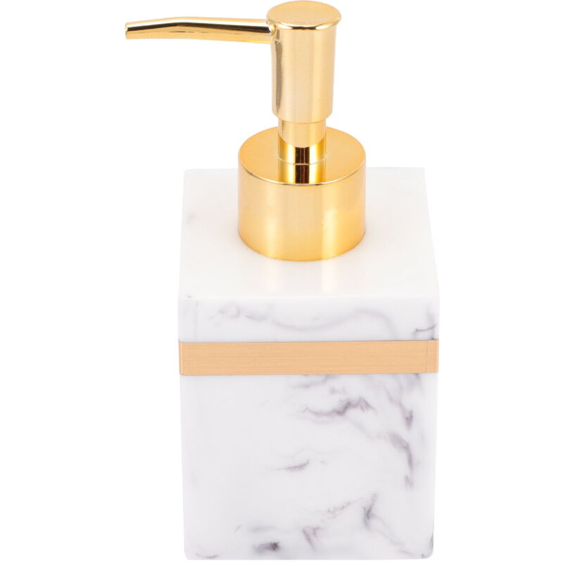 Bouteille à pression, contenants pour liquide, distributeur de savon pour les mains, liquide de lavage des mains, métal blanc, résine