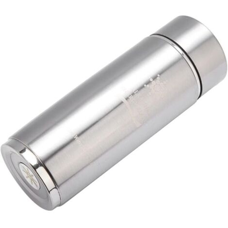 Bouteille Alcaline Bouteille D'énergie Nano en Acier Inoxydable Bouteille D'eau Alcaline en Acier Inoxydable Portable Nano Balance Bio Energy Lonizer Cup Flacon (Argent)