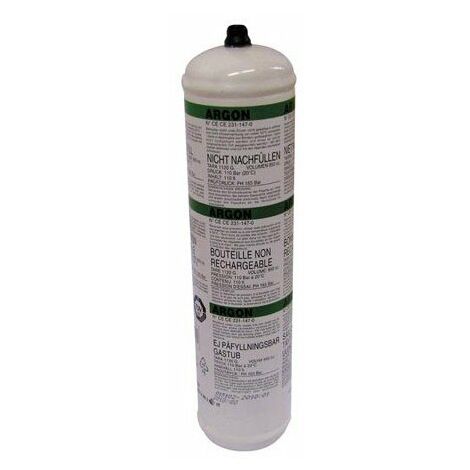 Bouteille Argon Oxyturbo 950ml Gaz Argon Pur Pour Soudure Tig/mig - Perel
