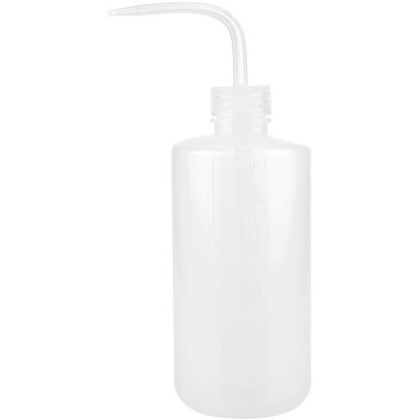 Bouteille d'arrosage à presser en plastique pour plantes grasses avec bouche étroite et graduée, outils d'arrosage à presser pour plantes succulentes (500 ml)
