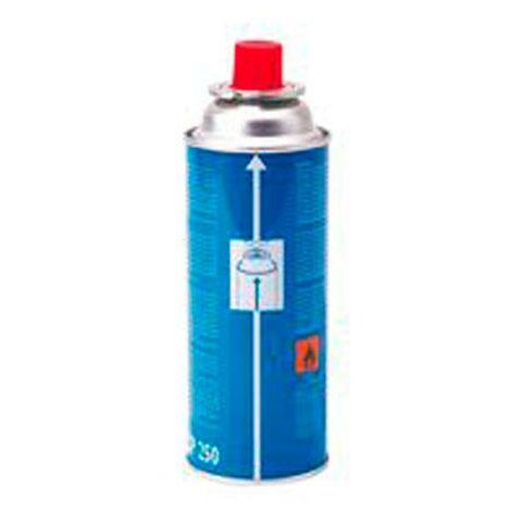 Bouteille de butane 250g – Cartucho de gaz isobutane CP/250 – Pour camping et réchaud – Compatible avec appareils Campingaz
